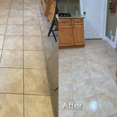 Grout Cleaning Photo