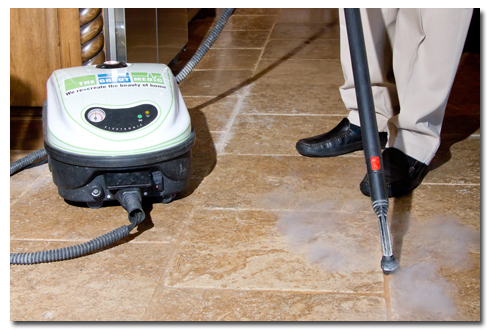 grout cleaning floor