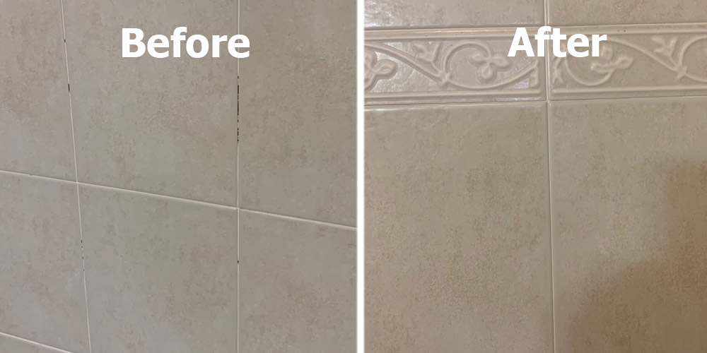 how to regrout my tile