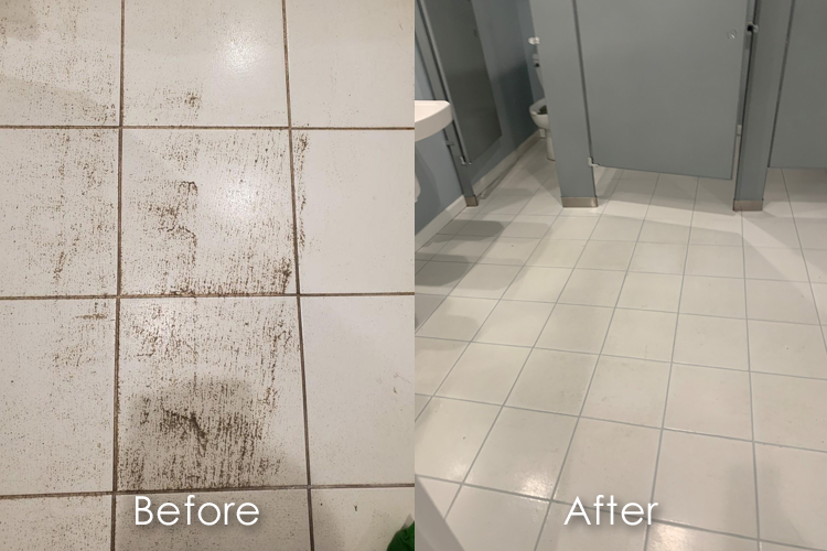 grout sealing protects from dirt and germs