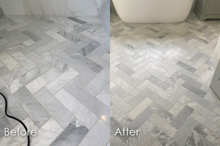 regrouting by The Grout Medic